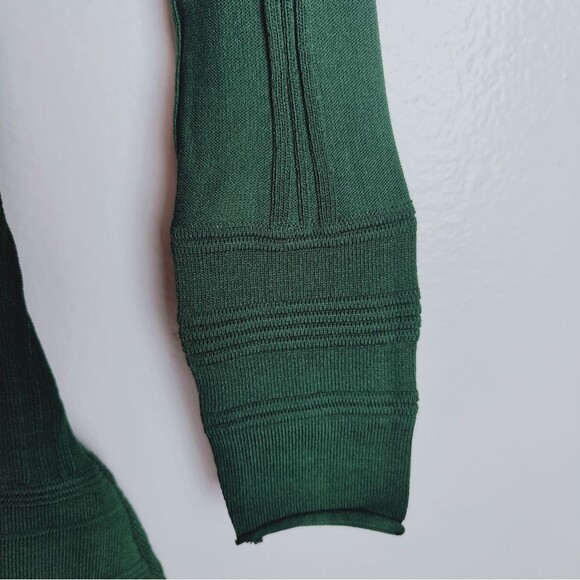 EUC Leon Max Limited Edition Bodycon Fit Flare Mock Neck Sweater Dress, Sz XS - Picture 7 of 9